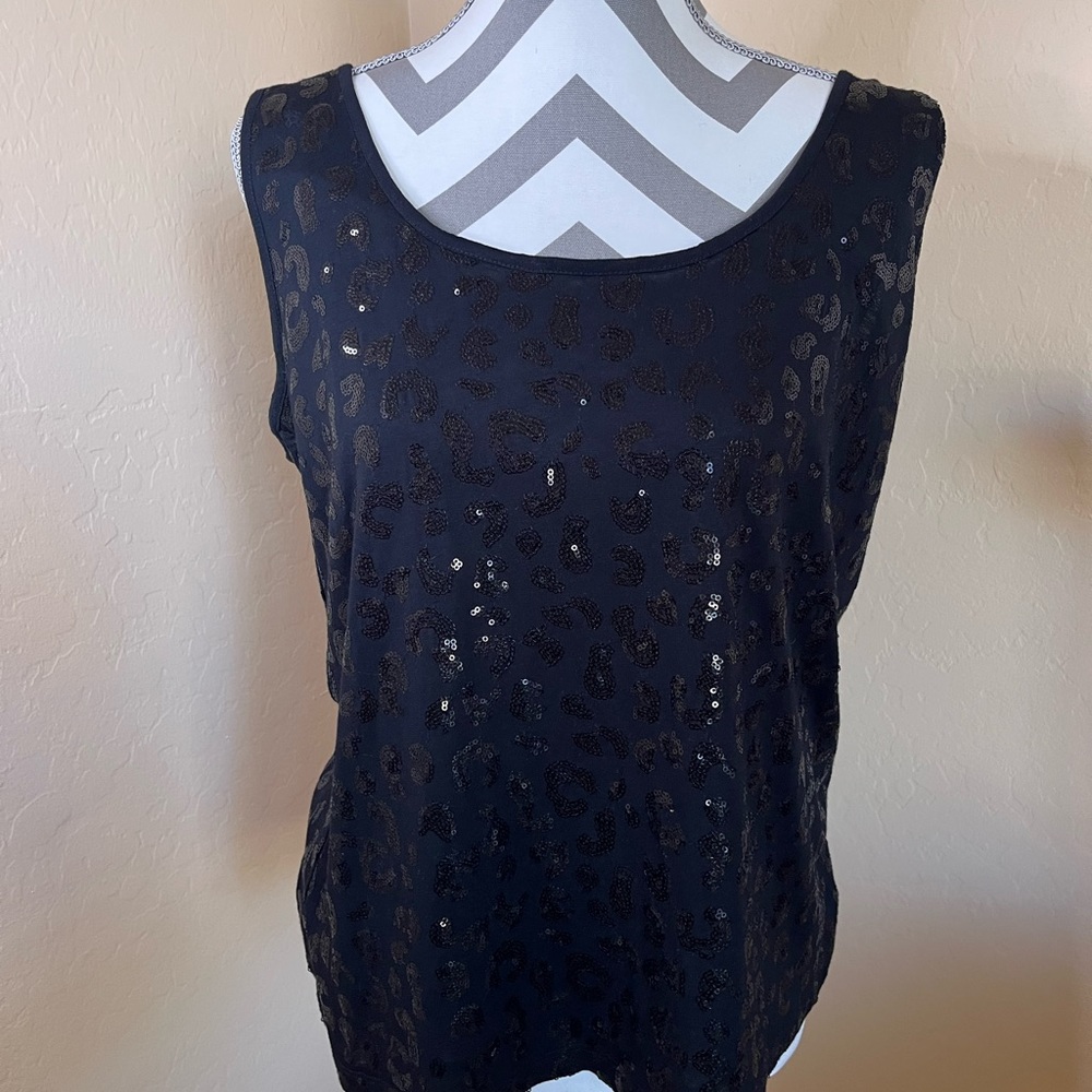 Calvin Klein Sequined Tank Top